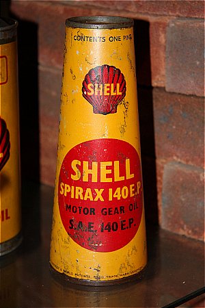 SHELL SPIRAX (Pint) CONE - click to enlarge